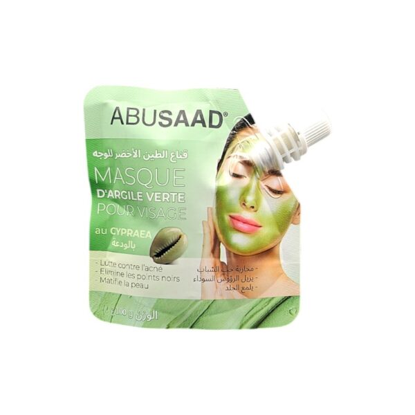 ABUSAAD MASQUE ARGILE VERTE VISAGE CYPRAEA 100G