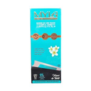 MYLA BANDE CIRE CORPS MONOI DE TAHITI 12PCS
